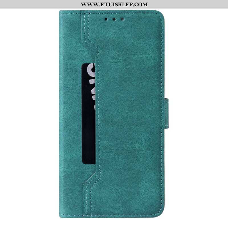 Etui Folio do Samsung Galaxy S22 Ultra 5G Posiadacz Karty Z Przodu